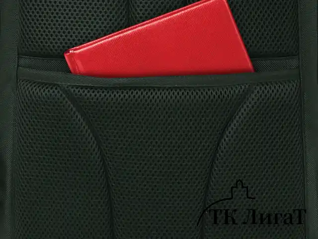 Рюкзак HEIKKI HIGH TECH (ХЕЙКИ) с отделением для ноутбука, USB-порт, черный, 46x30x10 см, 272588