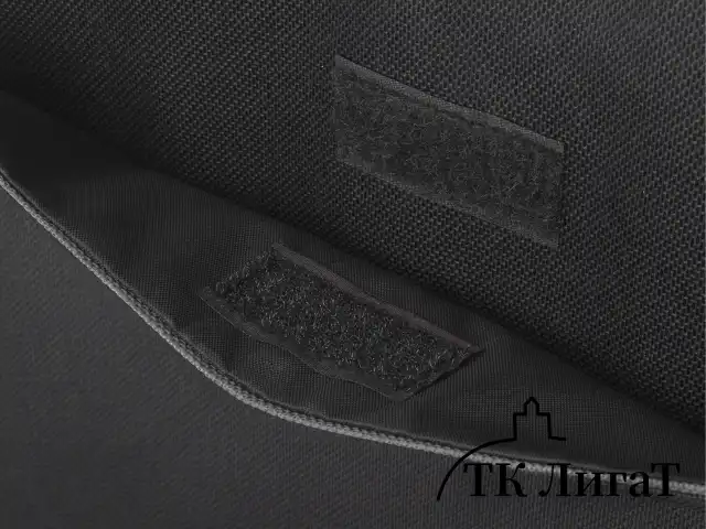 Сумка портфель BRAUBERG PRACTICAL с отделением для ноутбука 15,6", Grey line, черная, 29х40х7 см, 272604