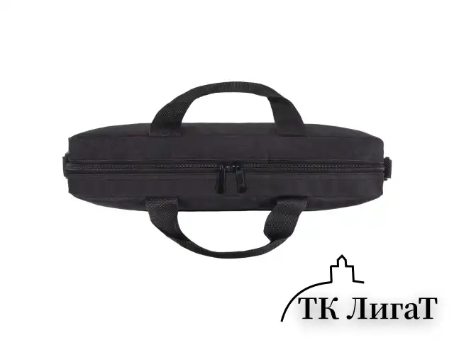 Сумка портфель BRAUBERG PRACTICAL с отделением для ноутбука 15,6", Grey line, черная, 29х40х7 см, 272604