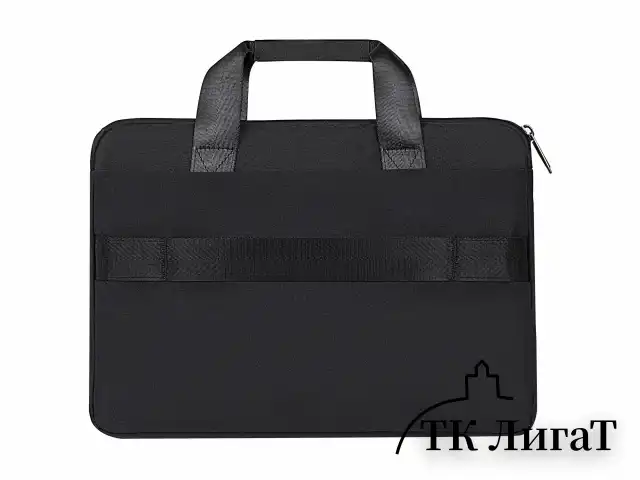 Сумка портфель HEIKKI ULTRA (ХЕЙКИ) с отделением для ноутбука 15,6", Total black, черная, 28х39х3 см, 272609