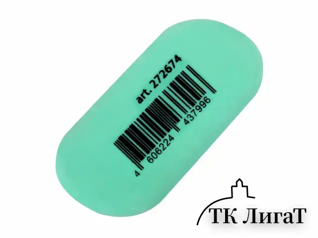Ластик BRAUBERG KIDS "Fruits", 50х23х10 мм, пастельные цвета ассорти, 272674