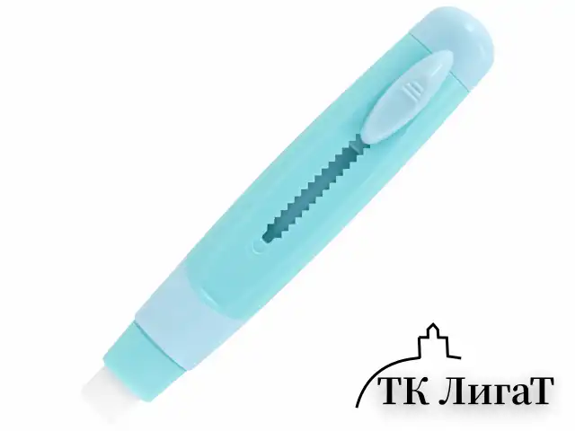 Ластики выдвижные BRAUBERG "REWIND", 2 ШТУКИ, 114х20х20 мм, белые, пастельные цвета корпуса, блистер, 272687