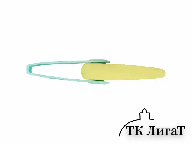 Ластик BRAUBERG "ULTRA PASTEL", 57х24х15 мм, пастельные цвета ассорти, бирюзовый пластиковый держатель, 272688