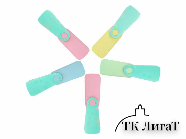 Ластик BRAUBERG "ULTRA PASTEL", 57х24х15 мм, пастельные цвета ассорти, бирюзовый пластиковый держатель, 272688
