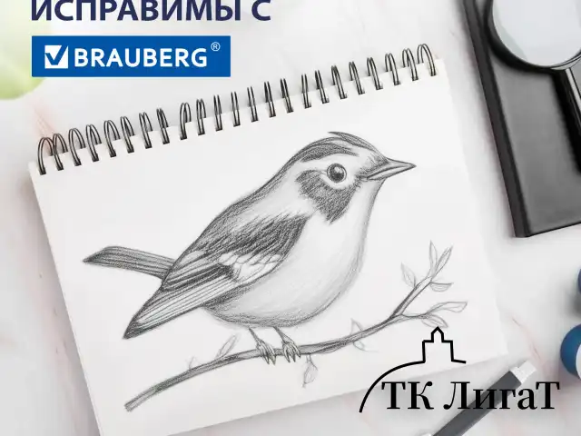 Ластик выдвижной + 2 сменных ластика BRAUBERG "TRIOS", 124х12х12 мм, графитовый корпус, 272692