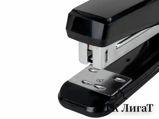 Степлер №24/6, 26/6 BRAUBERG "Standard", до 30 листов, черный, 272755