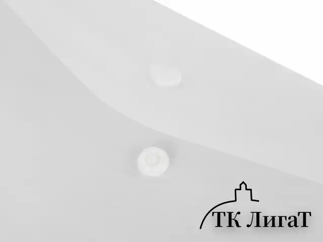 Папка-конверт с кнопкой BRAUBERG "SUPER", А4, прозрачная, ПРОЧНАЯ 0,2 мм, 272876