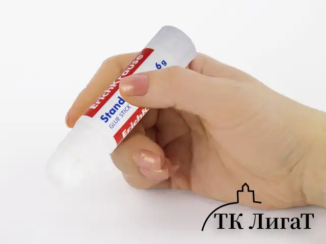 Клей-карандаш ERICH KRAUSE "EasyStick", 6 г, 48029