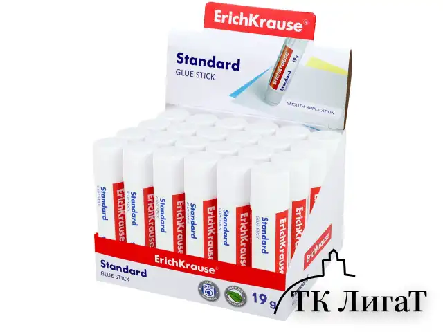 Клей-карандаш ERICH KRAUSE "EasyStick", 19 г, 48032