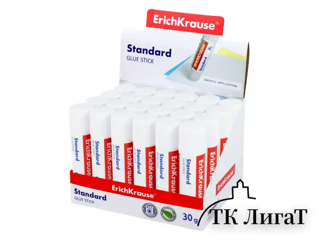 Клей-карандаш ERICH KRAUSE "EasyStick", 30 г, 48033
