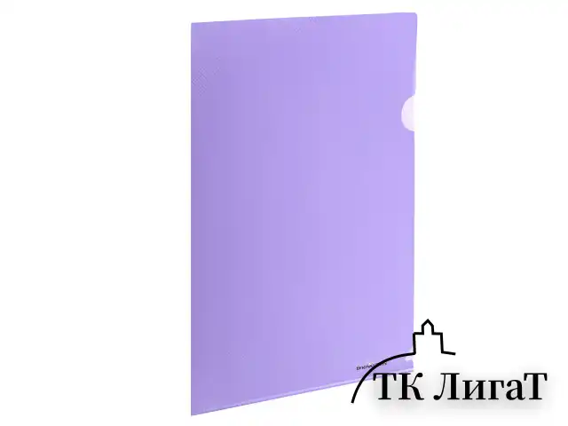 Папка-уголок ERICH KRAUSE "Diagonal Pastel", ассорти, 0,18 мм, 50170