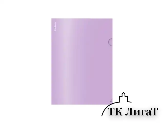 Папка-уголок ERICH KRAUSE "Matt Pastel Bloom", ассорти, 0,18 мм, 61133