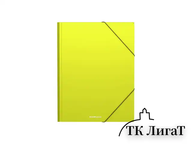 Папка на резинках ERICH KRAUSE "Matt Neon", до 300 листов, ассорти, 600 мкм, 50388