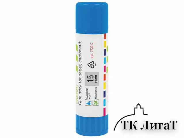 Клей-карандаш 15 г, ВЫГОДНАЯ УПАКОВКА, КОМПЛЕКТ 24 ШТУКИ, STAFF EVERYDAY, 273017