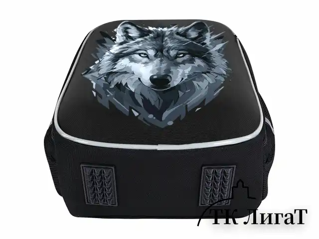 Ранец BRAUBERG LIGHT, 1 отделение, с брелком, Gray wolf, 36х26х13 см, 273111