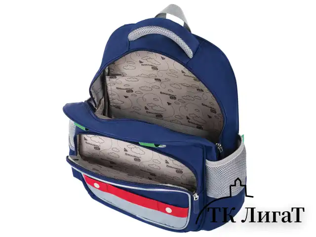 Рюкзак BRAUBERG KIDS MODE с пеналом в комплекте, 1 отделение, "Color mood", 39х28x15 см, 273126