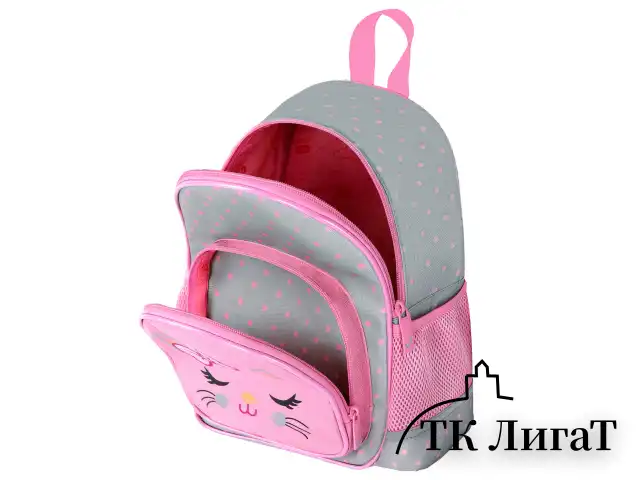 Рюкзак BRAUBERG KIDS PLAY детский, 1 отделение, 3 кармана, Tiny cutie, 29х23х12 см, 273148