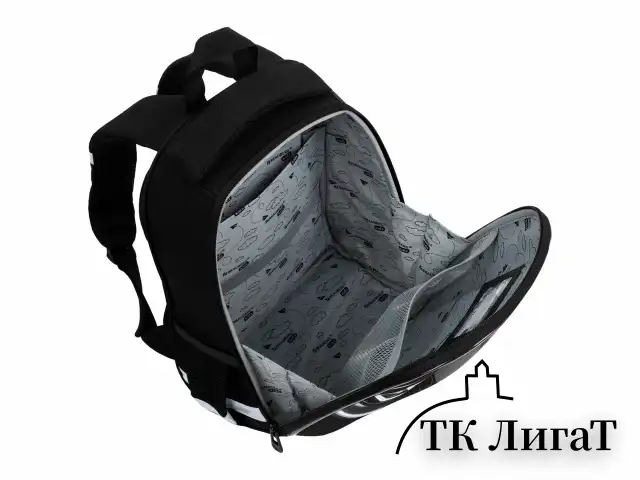 Ранец BRAUBERG KIDS START, 1 отделение, 2 кармана, Dark car, 35х26х13 см, 273151