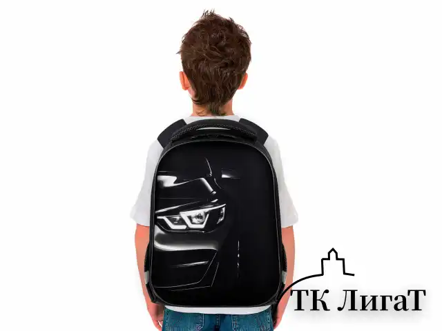 Ранец BRAUBERG KIDS START, 1 отделение, 2 кармана, Dark car, 35х26х13 см, 273151