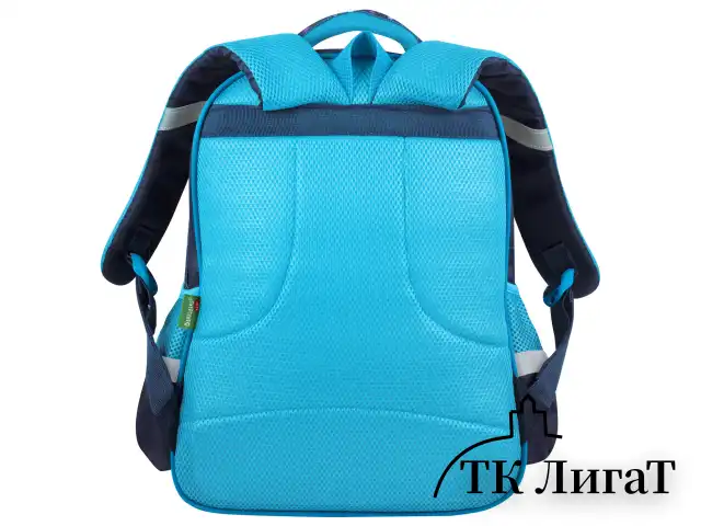 Рюкзак BRAUBERG KIDS FLOSSY, 2 отделения, 3 кармана, "Sky girl", 3D-панель, 40х28х18 см, 273179