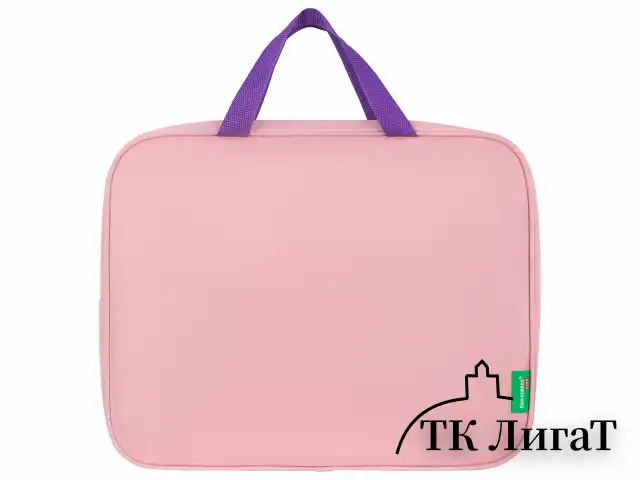Папка на молнии с ручками BRAUBERG KIDS А4, 1 отделение, полиэстер, 80 мм, "Dreamy clouds", 273314