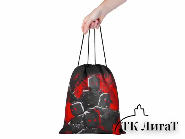 Мешок для обуви BRAUBERG KIDS, с петлей, 42х34 см, "Terrible fighters", 273435