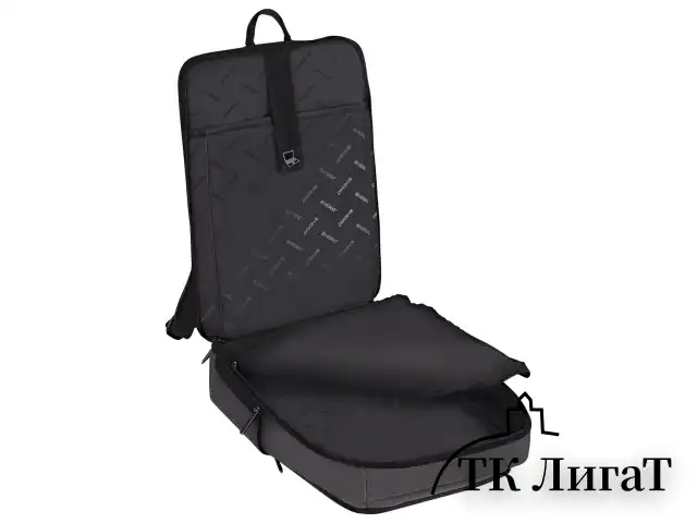 Рюкзак HEIKKI ELECT (ХЕЙКИ) универсальный, отделение для ноутбука, USB-порт, серый, 44х30х16 см, 273863