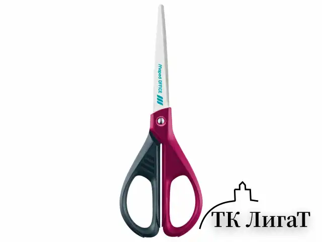 Ножницы MAPED (Франция) "Essential Green", 170 мм, ассорти, цвет ассорти, 468002