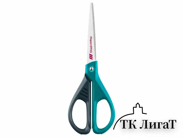 Ножницы MAPED (Франция) "Essential Green", 170 мм, ассорти, цвет ассорти, 468002