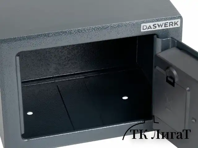 Сейф мебельный DASWERK SC-170EL (170х230х170 мм), электронный замок, графит, 291338