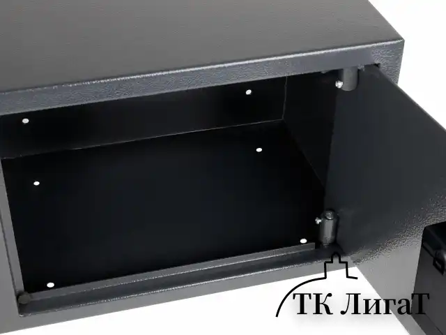 Сейф мебельный DASWERK SC-250EL (250х350х250 мм), электронный замок, графит, 291343