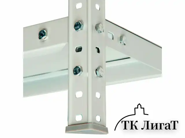 Стеллаж металлический BRABIX "MS 220/40-6", 2200х1000х400 мм, 6 полок, 291374