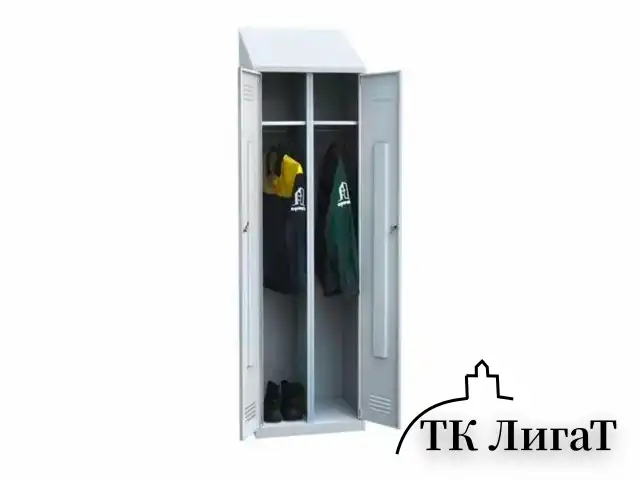 Крыша наклонная к шкафу металлическому для одежды BRABIX LK 21-60/ПРАКТИК LS 21-60, S23099501802