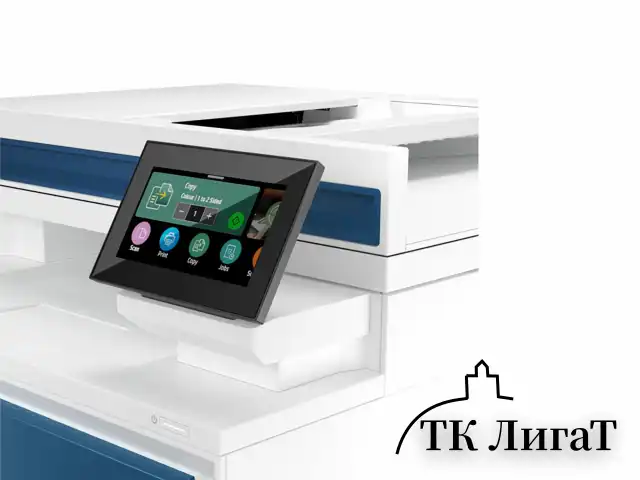 МФУ лазерное ЦВЕТНОЕ HP Color LJ Pro 4303dw "3 в 1", А4, 33 стр./мин, 50000 стр./мес, ДУПЛЕКС, АПД, Wi-Fi, сетевая карта, 5HH65A