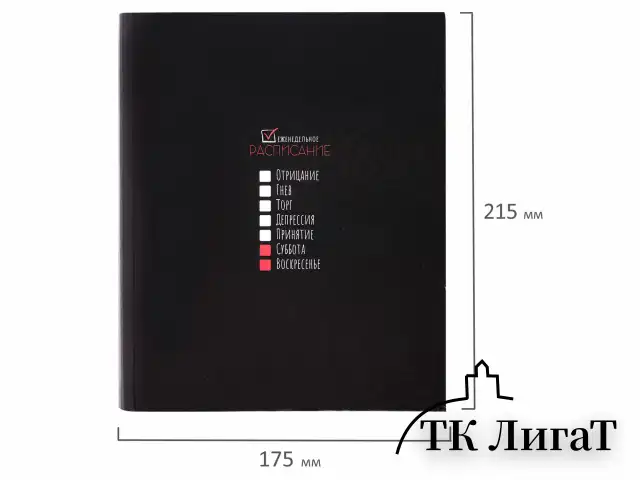 Тетрадь на кольцах А5 175х215 мм, 120 листов, твердый картон, клетка, BRAUBERG, "Стадии недели", 404717