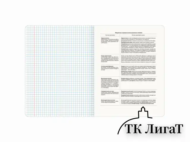 Тетрадь предметная МЕМЫ 48 л., TWIN-лак, БИОЛОГИЯ, клетка, подсказ, BRAUBERG, 405099