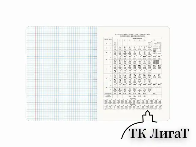 Тетрадь предметная CLASSIC 48 л., рельефный картон, матовая ламинация, ХИМИЯ, клетка, подсказ, BRAUBERG, 405146