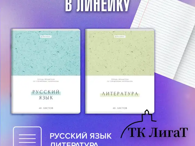 Тетради предметные, КОМПЛЕКТ 12 ПРЕДМЕТОВ, 48 л., обложка картон, BRAUBERG "HARMONY", 405167