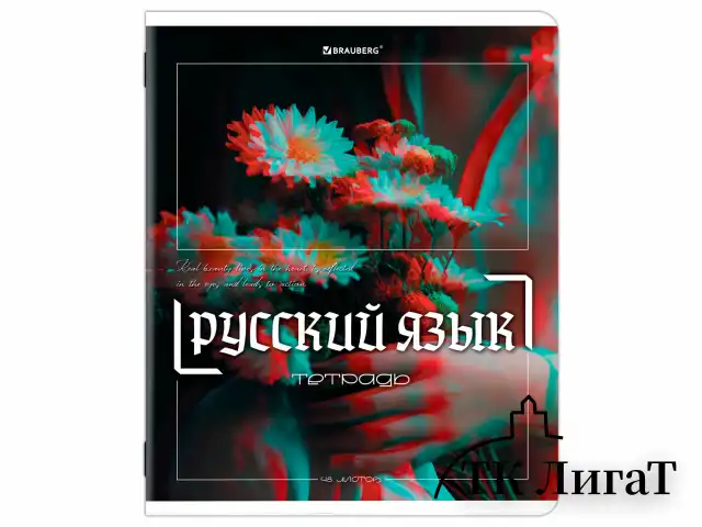 Тетради предметные, КОМПЛЕКТ 12 ПРЕДМЕТОВ, 48 л., глянцевый УФ-лак, BRAUBERG "GLITCH", 405170