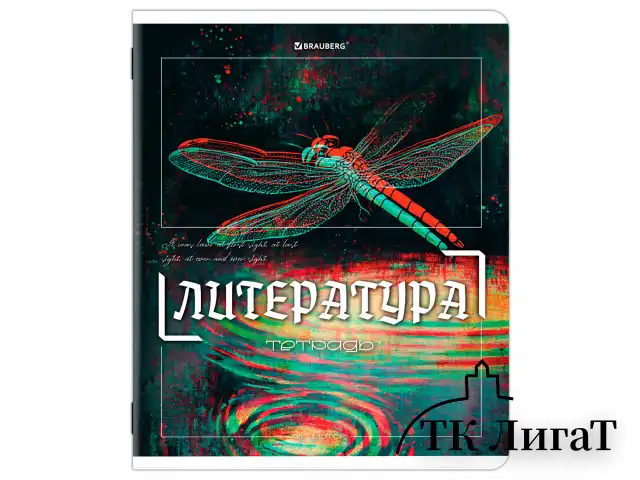 Тетради предметные, КОМПЛЕКТ 12 ПРЕДМЕТОВ, 48 л., глянцевый УФ-лак, BRAUBERG "GLITCH", 405170