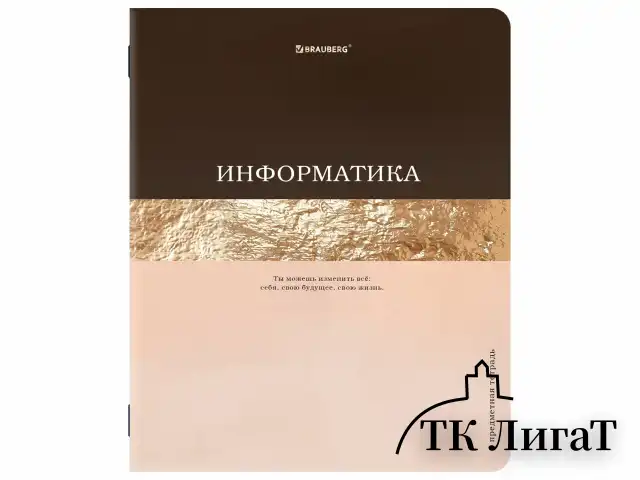 Тетради предметные, КОМПЛЕКТ 12 ПРЕДМЕТОВ, 48 л., матовая ламинация, фольга, BRAUBERG "GOLDY", 405178