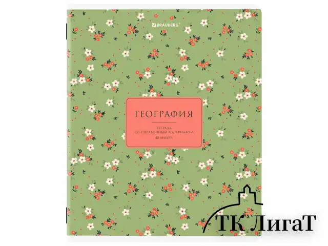 Тетради предметные, КОМПЛЕКТ 12 ПРЕДМЕТОВ, 48 л., рельефный картон, BRAUBERG "BLOSSOM", 405179
