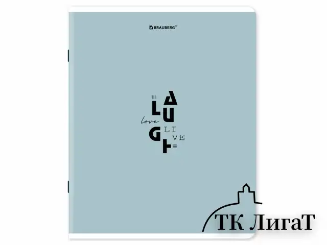 Тетрадь А5, 48 л., BRAUBERG, скоба, клетка, матовая ламинация, "Однотонный_Пастель_2", (микс в спайке), 405336