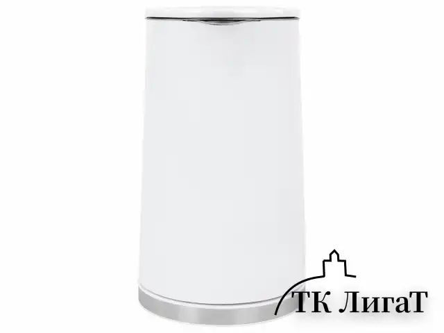 Чайник электрический с двойными стенками SONNEN KT-8718W, 1,7 л, 2200 Вт, белый, 454685