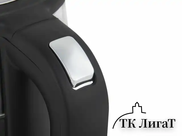 Чайник с терморегулятором и дисплеем, ДВОЙНЫЕ СТЕНКИ, SONNEN KT-8717, 1,7 л, 2200 Вт, черный, 454687