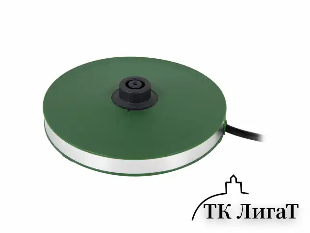 Чайник с терморегулятором и дисплеем, ДВОЙНЫЕ СТЕНКИ, SONNEN KT-8723EG, 1,7 л, 2200 Вт, изумрудный, 454689