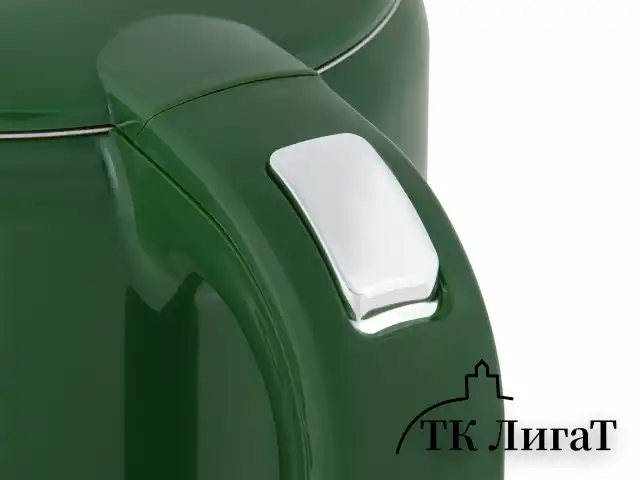 Чайник с терморегулятором и дисплеем, ДВОЙНЫЕ СТЕНКИ, SONNEN KT-8723EG, 1,7 л, 2200 Вт, изумрудный, 454689