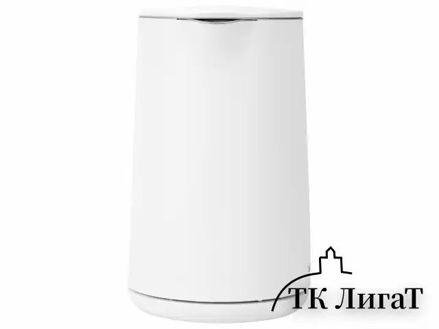Чайник электрический с двойными стенками SONNEN KT-8719W, 1,5 л, 2200 Вт, белый, 454691