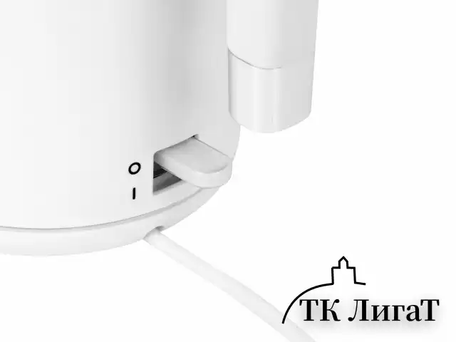 Чайник электрический с двойными стенками SONNEN KT-8719W, 1,5 л, 2200 Вт, белый, 454691