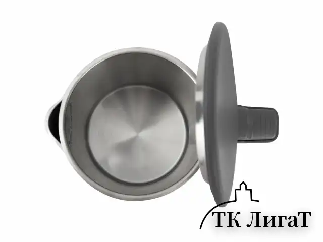 Чайник электрический с двойными стенками SONNEN KT-8719G, 1,5 л, 2200 Вт, графитовый, 454693